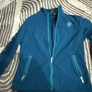 Blue Zip-Up Jacket ARIAT